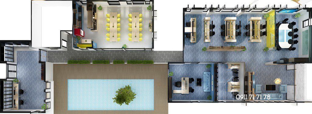 Thiết Kế Nội Thất Văn Phòng Chuyên Nghiệp Năm 2022