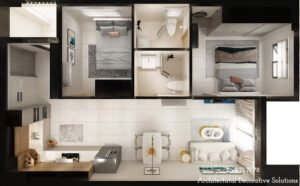 Thiết kế nội thất chung cư Saigon South Residences Quận 7