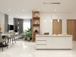 Thiết Kế Nội Thất Căn Hộ Hiện Đại Topal Eales Quận 8