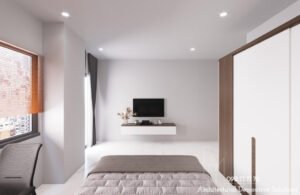 Thiết kế nội thất nhà phố 3 phòng ngủ tại quận Gò Vấp