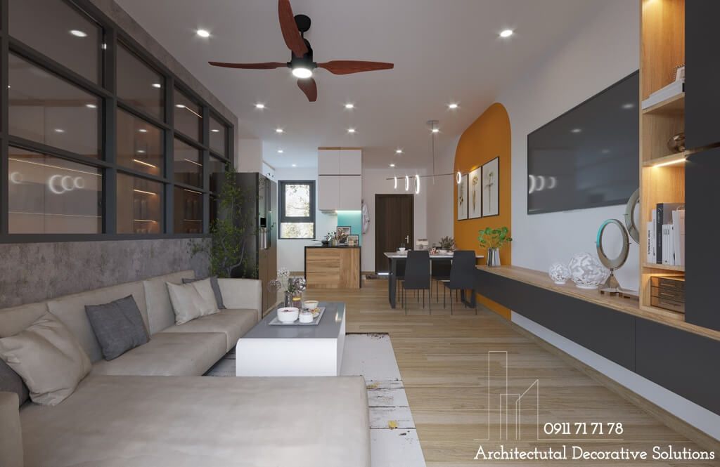 Thiết Kế Thi Công Nội Thất Căn Hộ The Sun Avenue - Quận 2