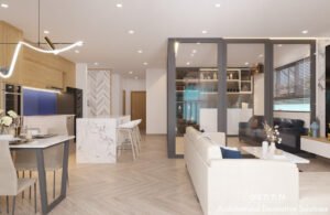 Thiết kế thi công nội thất căn hộ Aria tại Vũng Tàu
