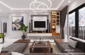 Thiết kế nội thất nhà phố 2 phòng ngủ tại Quận 6