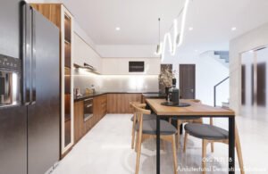 Thiết kế nội thất nhà phố 2 phòng ngủ tại Quận 6