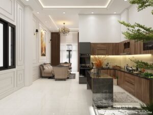 Thiết kế thi công nội thất nhà phố siêu đẹp tại Thủ Đức