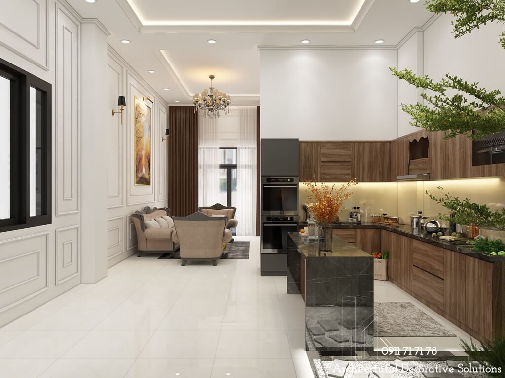 Thiết kế thi công nội thất nhà phố siêu đẹp tại Thủ Đức