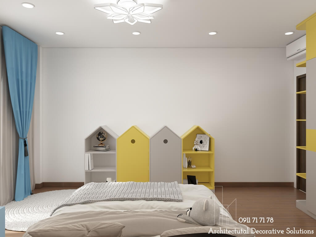 Thiết kế nội thất nhà phố 3 phòng ngủ cao cấp
