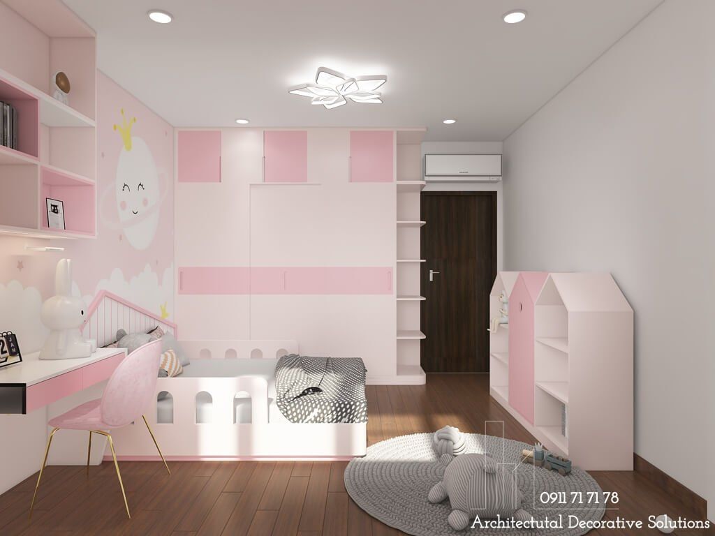 Thiết kế nội thất nhà phố 3 phòng ngủ cao cấp