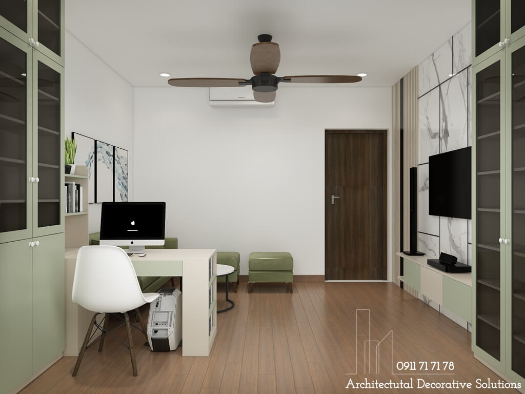 Thiết kế nội thất nhà phố 3 phòng ngủ cao cấp