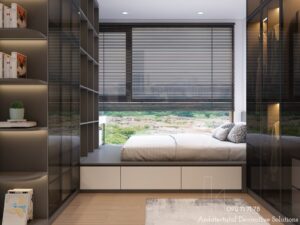 Thiết kế nội thất căn hộ Vinhomes Central Park đẹp hiện đại