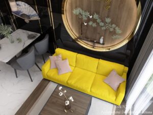 Thiết kế nội thất căn hộ Vinhomes Central Park đẹp hiện đại