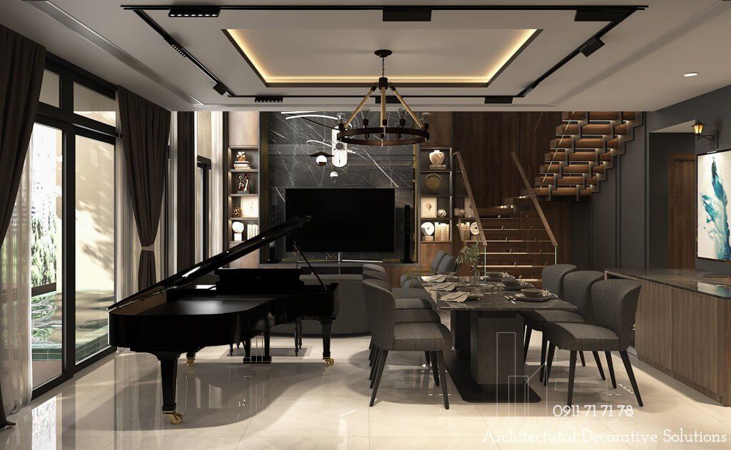 Nội Thất Biệt Thự Siêu Sang Trọng Và Đẳng Cấp