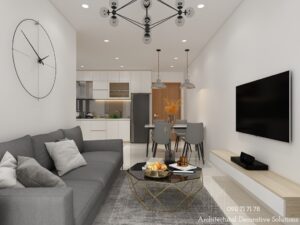 Thiết Kế Nội Thất Chung Cư Compass One Đẹp Hiện Đại