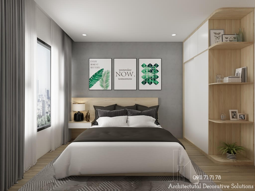 Thiết Kế Nội Thất Chung Cư Compass One Đẹp Hiện Đại