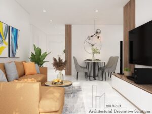 Thiết Kế Nội Thất Căn Hộ Vinhomes 2PN Hiện Đại