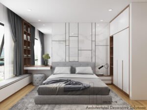 Thiết Kế Nội Thất Căn Hộ Vinhomes 2PN Hiện Đại