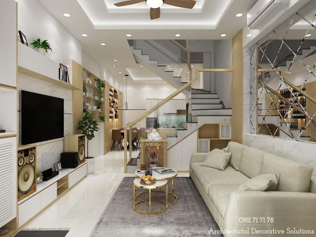 Mẫu Thiết Kế Nội Thất Nhà Phố Đẹp Sang Hợp Xu Hướng