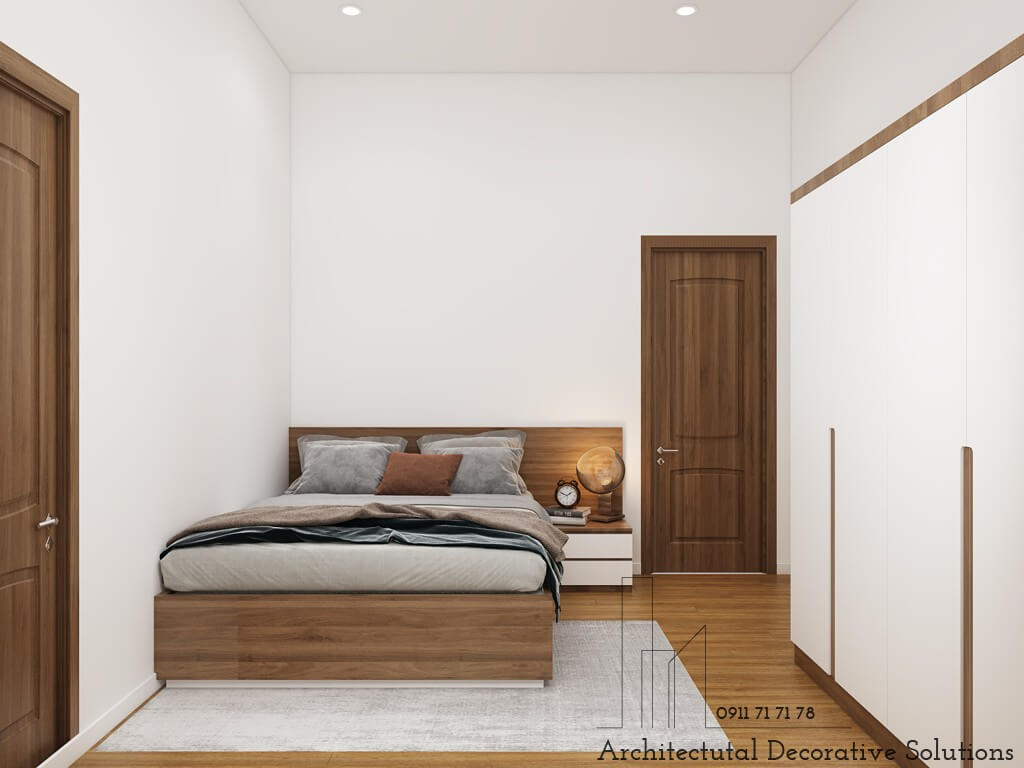 Thiết Kế Nhà Phố Với Nội Thất Màu Cam Sang Trọng