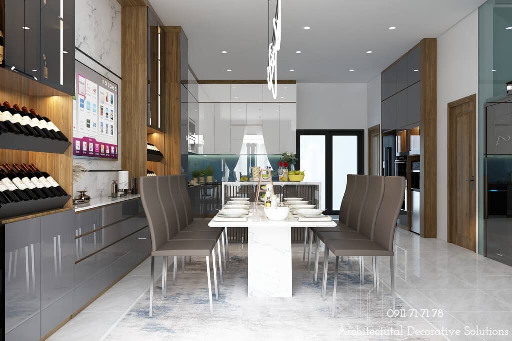 Thiết Kế Nội Thất Nhà Phố 3 Tầng Đẹp Cuốn Hút