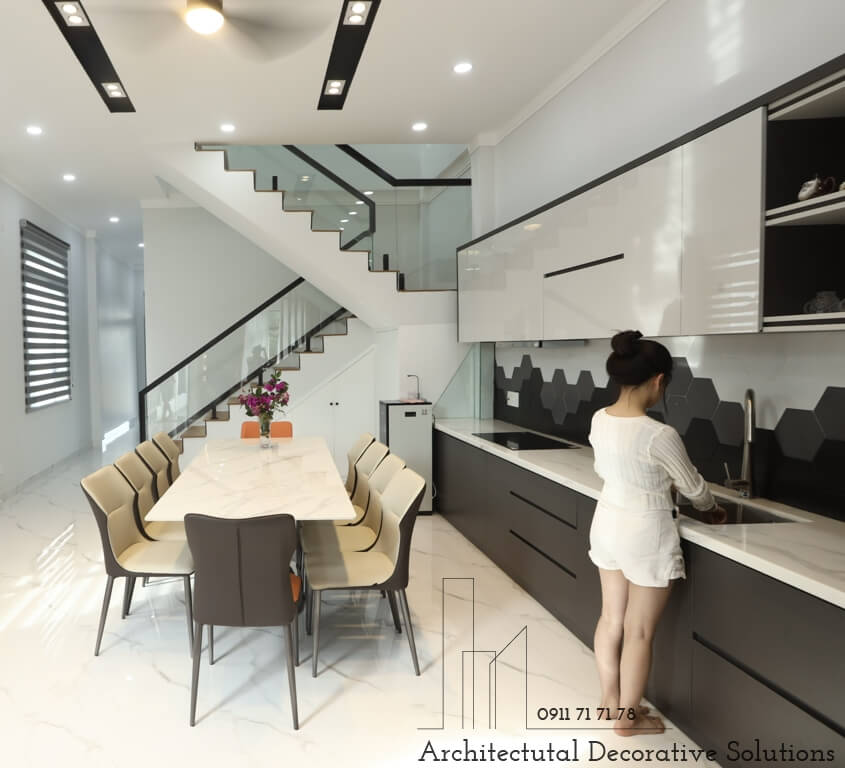 Thi Công Thực Tế Nội Thất Nhà Phố 3 PN Tại Gia Lai