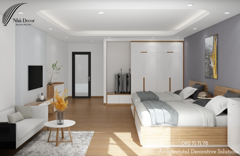 Thiết Kế Nội Thất Khách Sạn - Homestay Tiện Nghi Hiện Đại