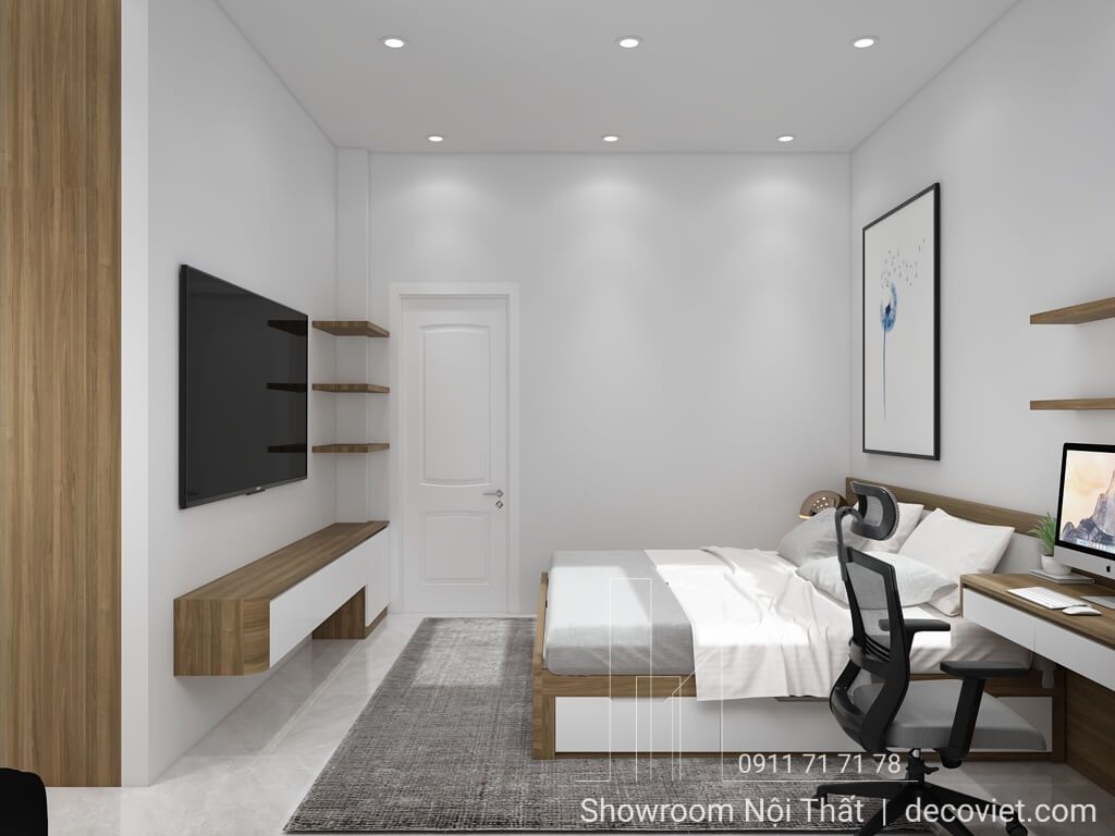 Phối Cảnh 3D Nội Thất Nhà Phố 3 Phòng Ngủ Quận 2