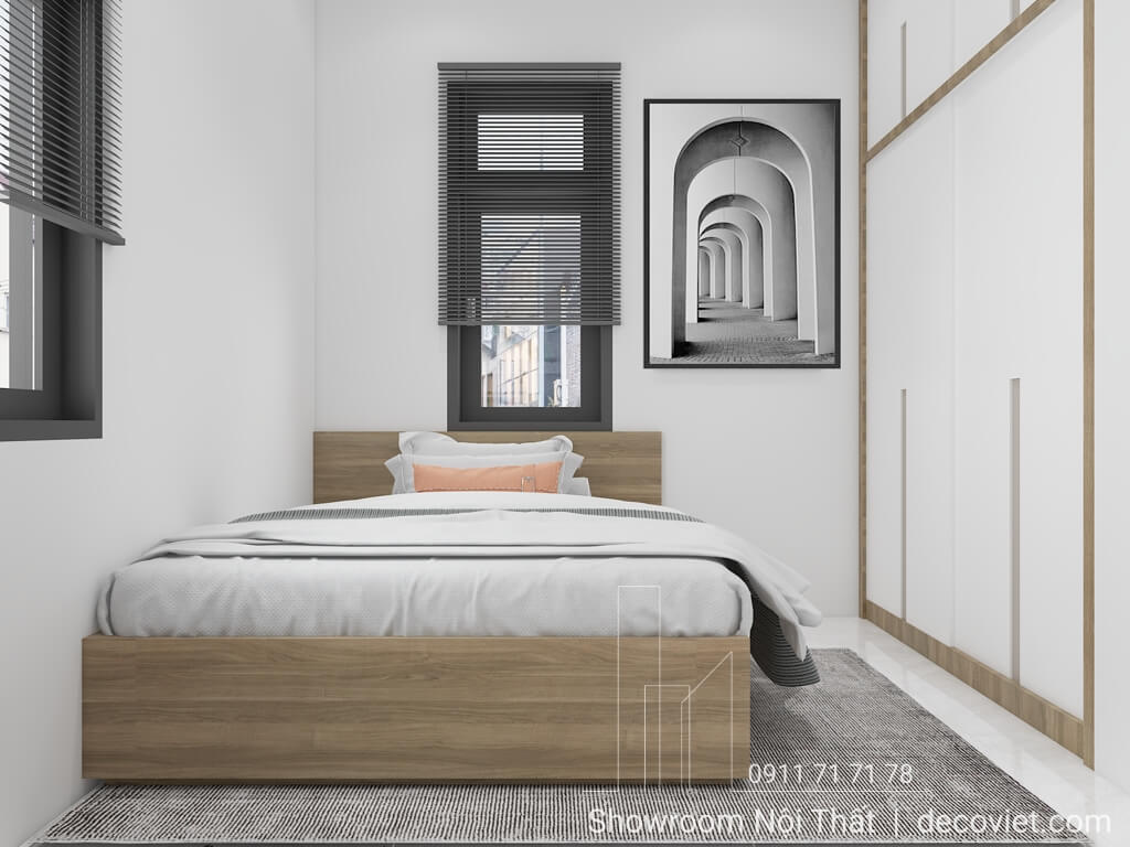 Phối Cảnh 3D Nội Thất Nhà Phố 3 Phòng Ngủ Quận 2