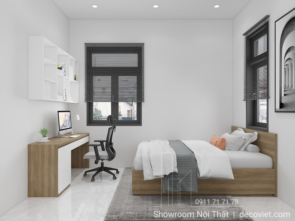 Phối Cảnh 3D Nội Thất Nhà Phố 3 Phòng Ngủ Quận 2