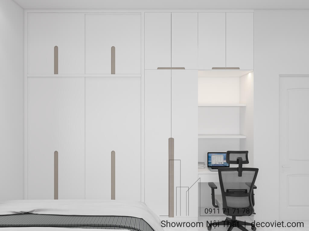 Phối Cảnh 3D Nội Thất Nhà Phố 3 Phòng Ngủ Quận 2
