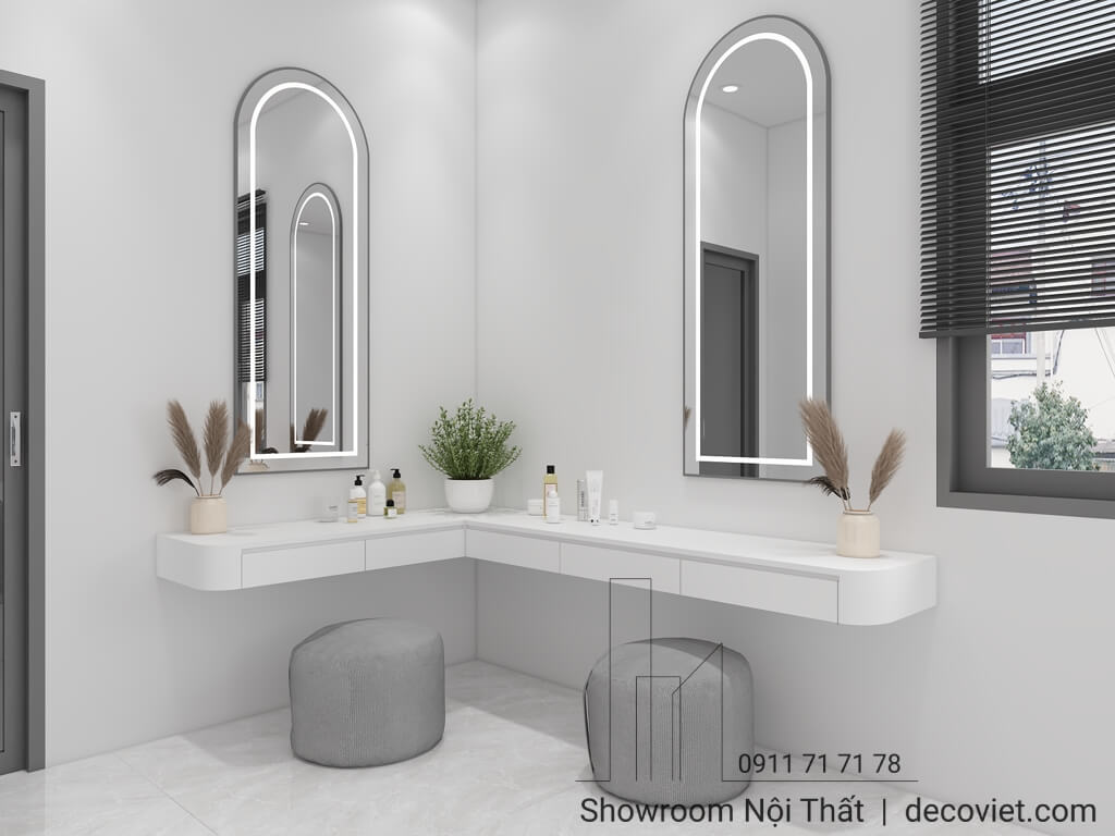 Phối Cảnh 3D Nội Thất Nhà Phố 3 Phòng Ngủ Quận 2