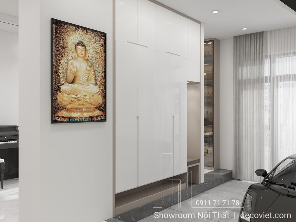 Phối Cảnh 3D Nội Thất Nhà Phố 3 Phòng Ngủ Quận 2