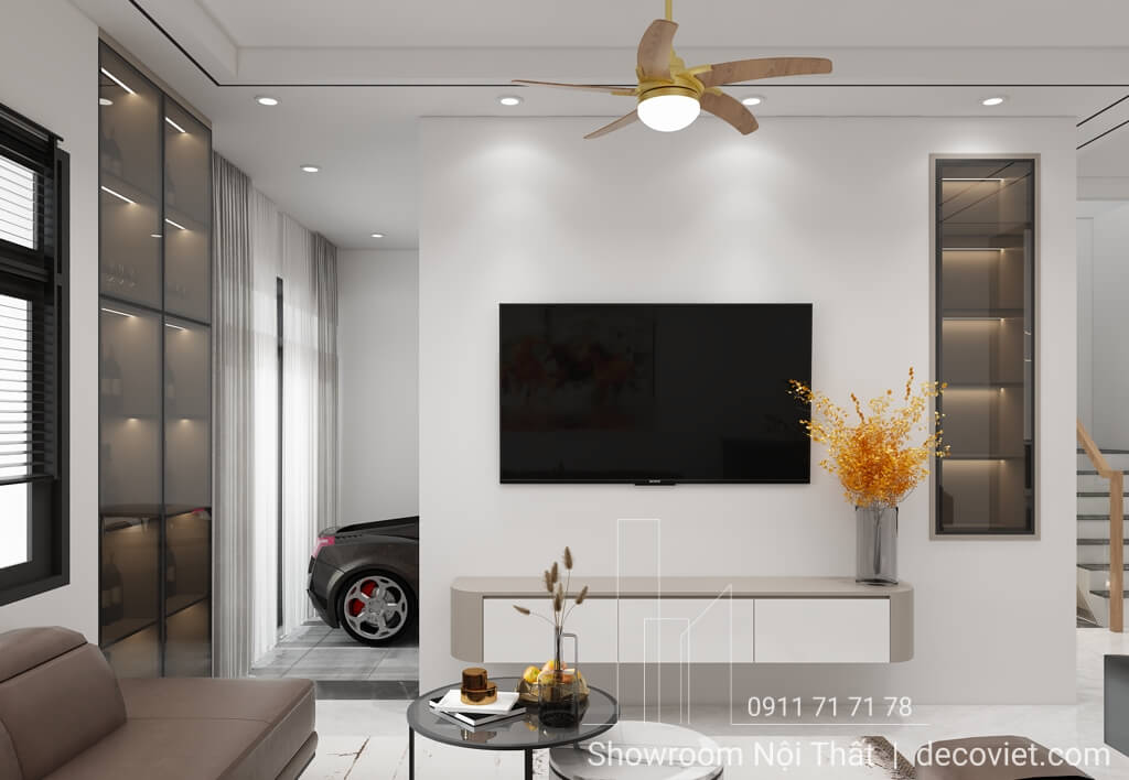 Phối Cảnh 3D Nội Thất Nhà Phố 3 Phòng Ngủ Quận 2