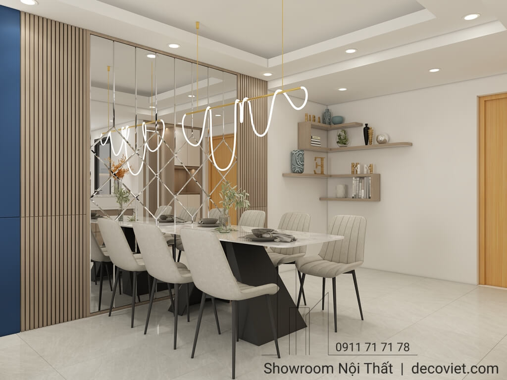 Thiết Kế Chung Cư Masteri Thảo Điền 2 Phòng Ngủ