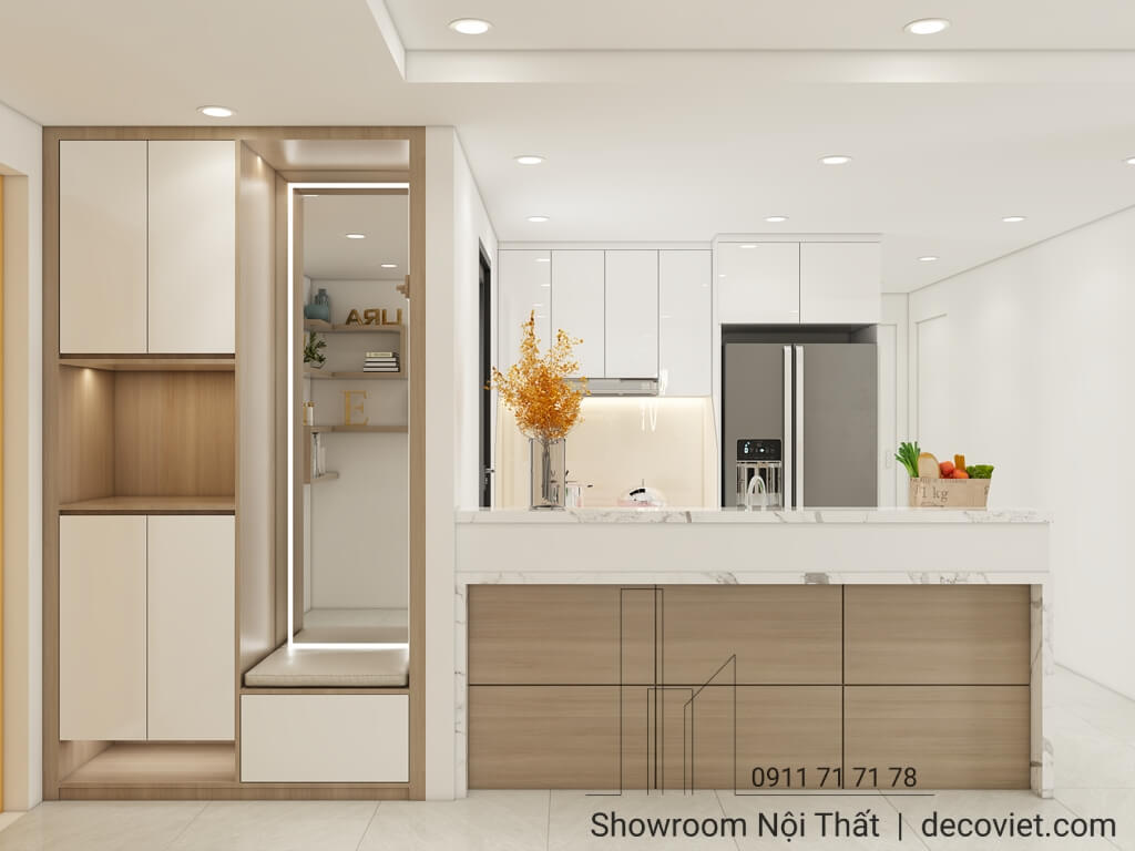 Thiết Kế Chung Cư Masteri Thảo Điền 2 Phòng Ngủ