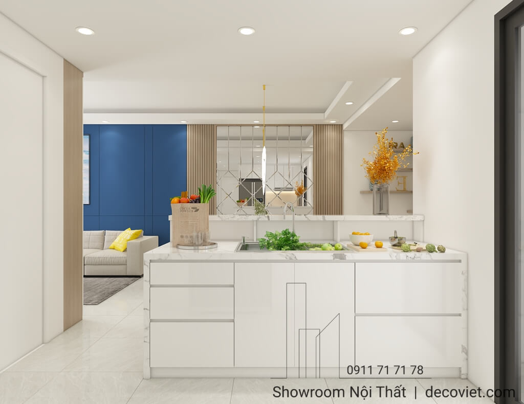 Thiết Kế Chung Cư Masteri Thảo Điền 2 Phòng Ngủ