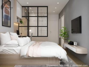 Thiết Kế Nội Thất Chung Cư Thủ Thiêm Dragon 2 Phòng Ngủ
