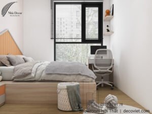 Thiết Kế Nội Thất Chung Cư Thủ Thiêm Dragon 2 Phòng Ngủ
