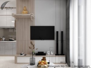 Thiết Kế Nội Thất Chung Cư Thủ Thiêm Dragon 2 Phòng Ngủ