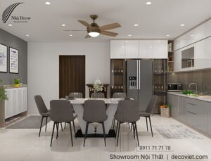 Thiết Kế Nội Thất Chung Cư Thủ Thiêm Dragon 2 Phòng Ngủ