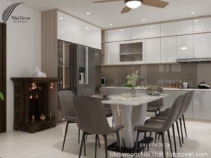 Thiết Kế Nội Thất Chung Cư Thủ Thiêm Dragon 2 Phòng Ngủ
