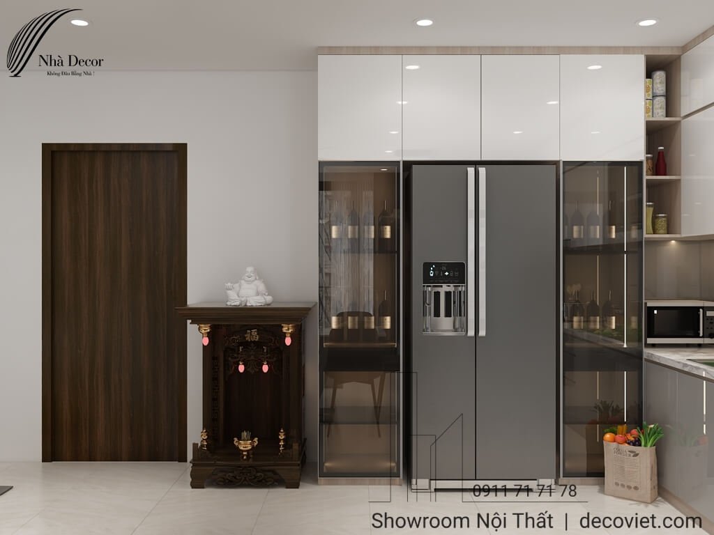 Thiết Kế Nội Thất Chung Cư Thủ Thiêm Dragon 2 Phòng Ngủ
