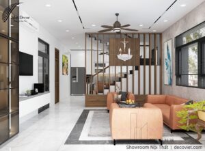 Thiết Kế Thi Công Nội Thất Nhà Phố 3 PN Tại Đồng Nai