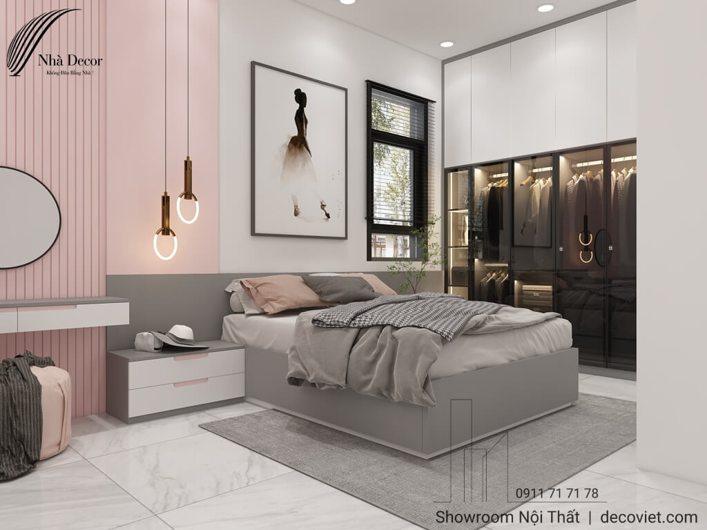 Thiết Kế Thi Công Nội Thất Nhà Phố 3 PN Tại Đồng Nai