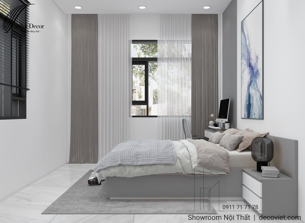 Thiết Kế Thi Công Nội Thất Nhà Phố 3 PN Tại Đồng Nai