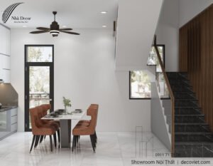 Thiết Kế Thi Công Nội Thất Nhà Phố 3 PN Tại Đồng Nai