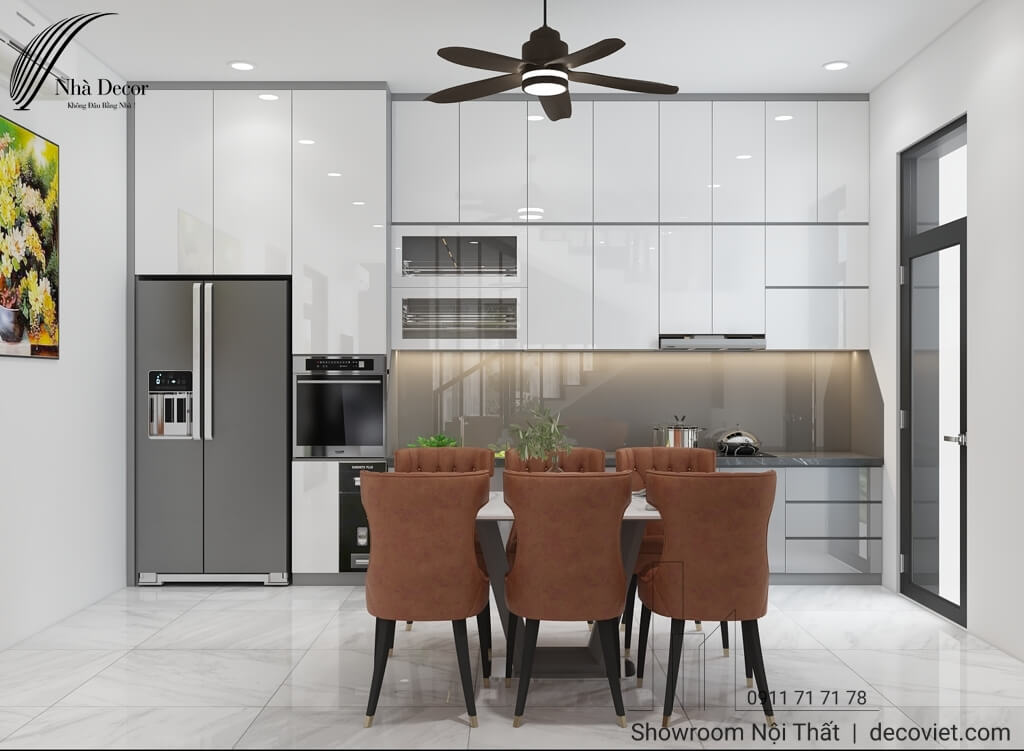 Thiết Kế Thi Công Nội Thất Nhà Phố 3 PN Tại Đồng Nai