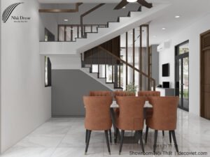 Thiết Kế Thi Công Nội Thất Nhà Phố 3 PN Tại Đồng Nai