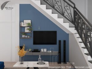 Thiết Kế Thi Công Nội Thất Nhà Phố 2 PN Tại Cà Mau