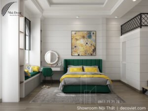 Thiết Kế Thi Công Nội Thất Nhà Phố 2 PN Tại Cà Mau