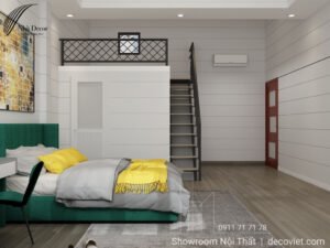 Thiết Kế Thi Công Nội Thất Nhà Phố 2 PN Tại Cà Mau